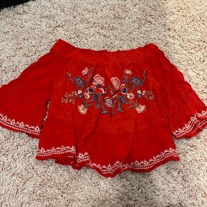 Target Off Shoulder Top